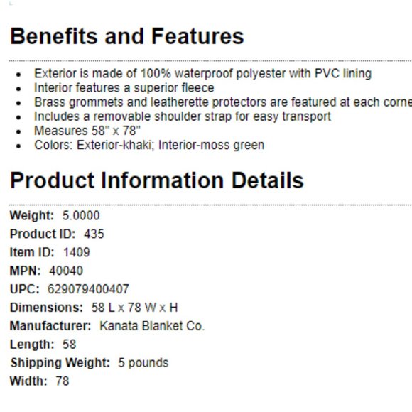 Kanata Blanket Co Bedding Blanket Kanata Subaru Car Roll Up Fleece